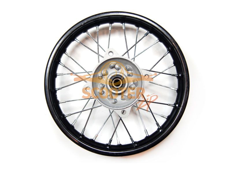 Диск колеса 12 x 1.60 задний дисковый тормоз (спицы) для мотоцикла IRBIS TTR110 WM, 4627072922151