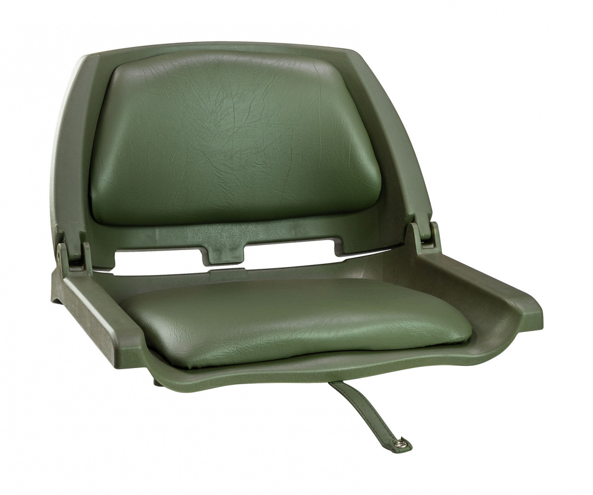 Кресло складное мягкое TRAVELER, цвет зеленый, 889-7771