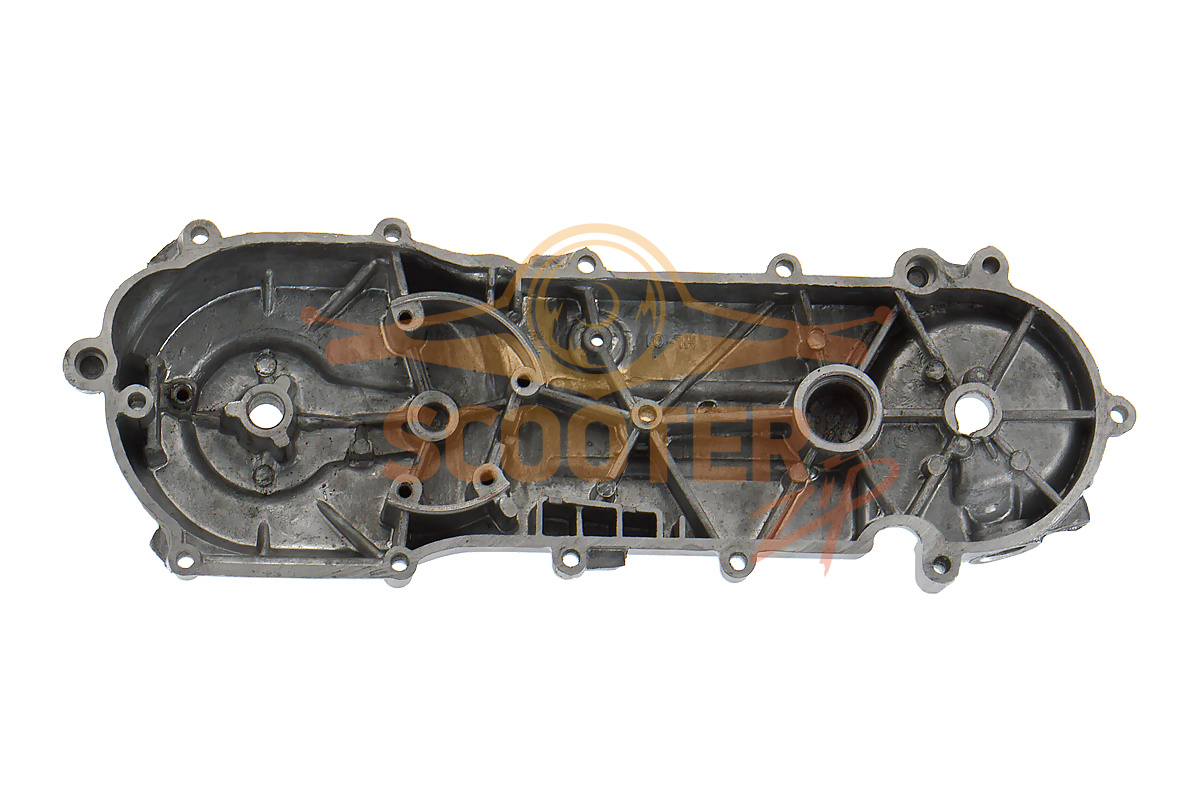 Крышка картера левая для скутера с двигателем 2Т 1P41QMB (цепь) голая WM, 894-1436