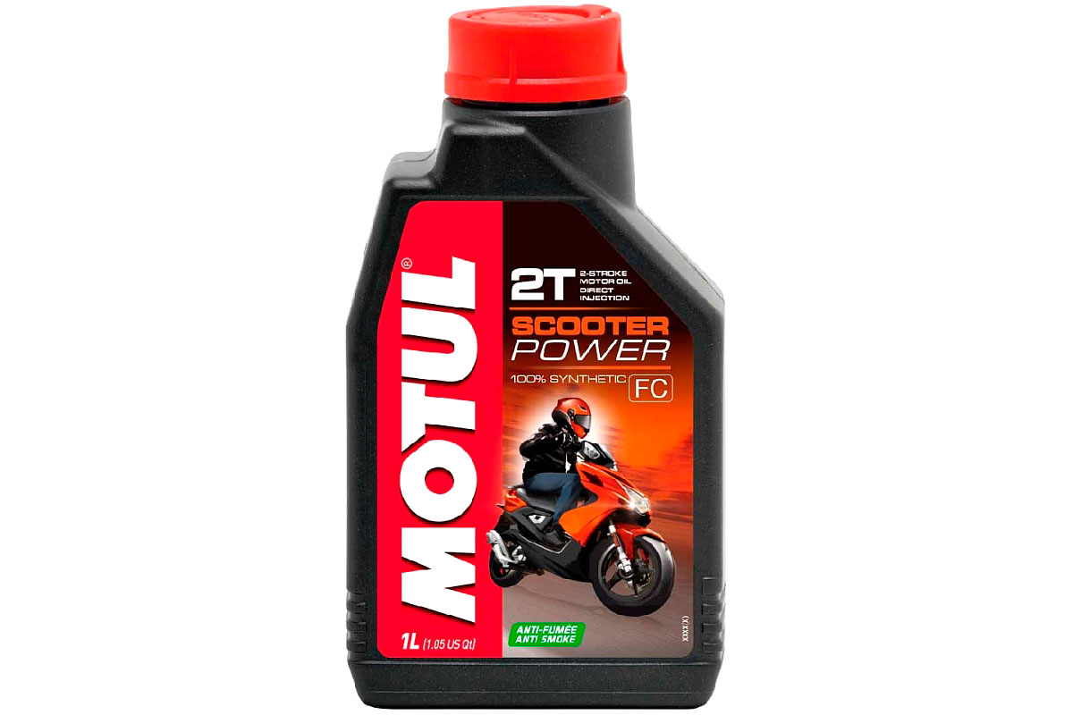 Масло Motul 2T Scooter Power 100% Synth.Ester 1л, 106603