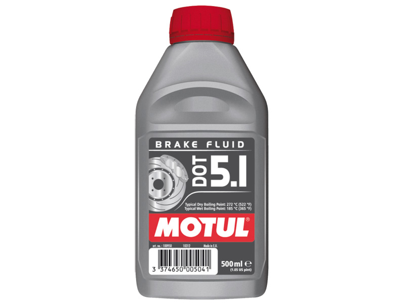 Тормозная жидкость Motul DOT 5, 1 Brake Fluid 0, 5 л, 100950