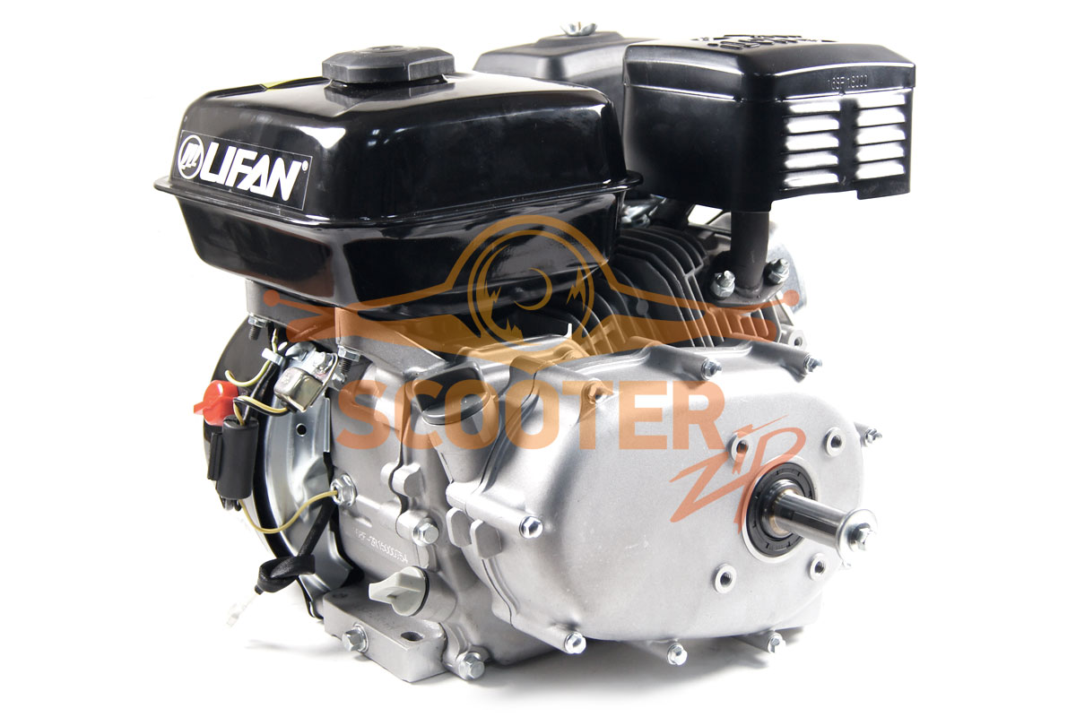Двигатель LIFAN 168F-2R-20 (ДБГ-6, 5-РЦС-20)  6.5 л.с. 196м3 вал20мм. 18кг; Редуктор с центробежным сцеплением;, 168F-2R-20