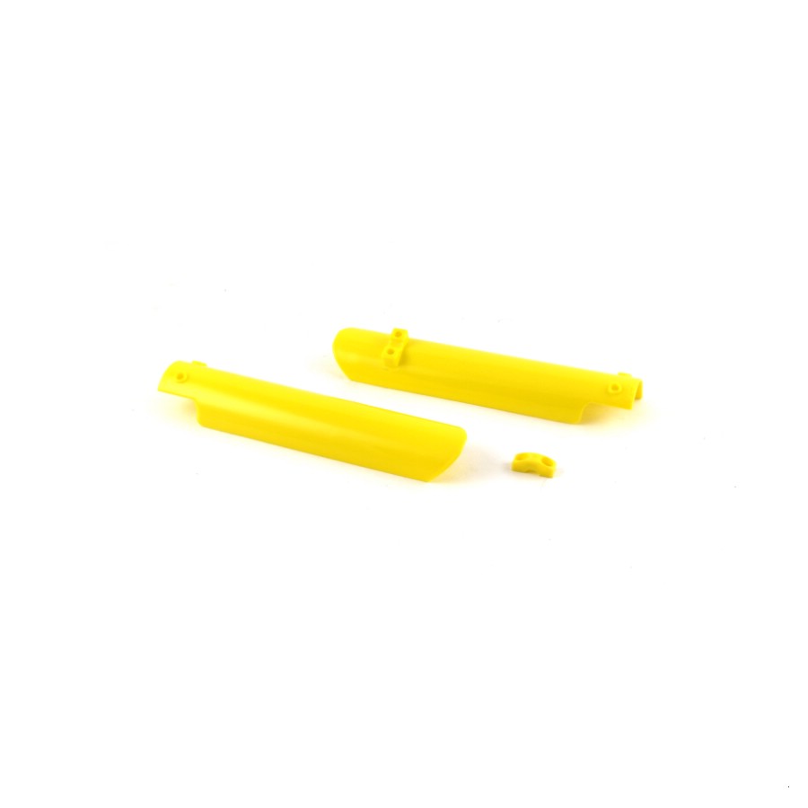 Накладки на амортизаторы (пара) желтые YCF 50, 020118-184-2882