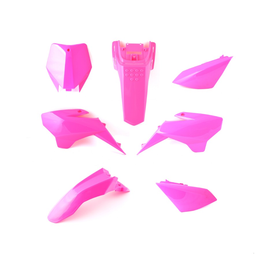 Комплект пластика YCF розовый, 020118-776-4003