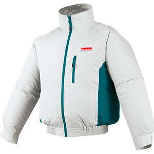 Деталировка куртки с вентилятором аккумуляторной MAKITA DFJ201