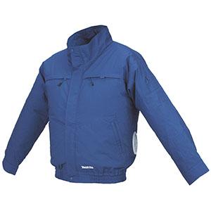 Деталировка куртки с вентилятором аккумуляторной MAKITA DFJ300