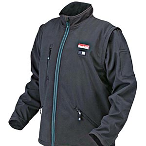 Деталировка куртки аккумуляторной с подогревом MAKITA CJ100D