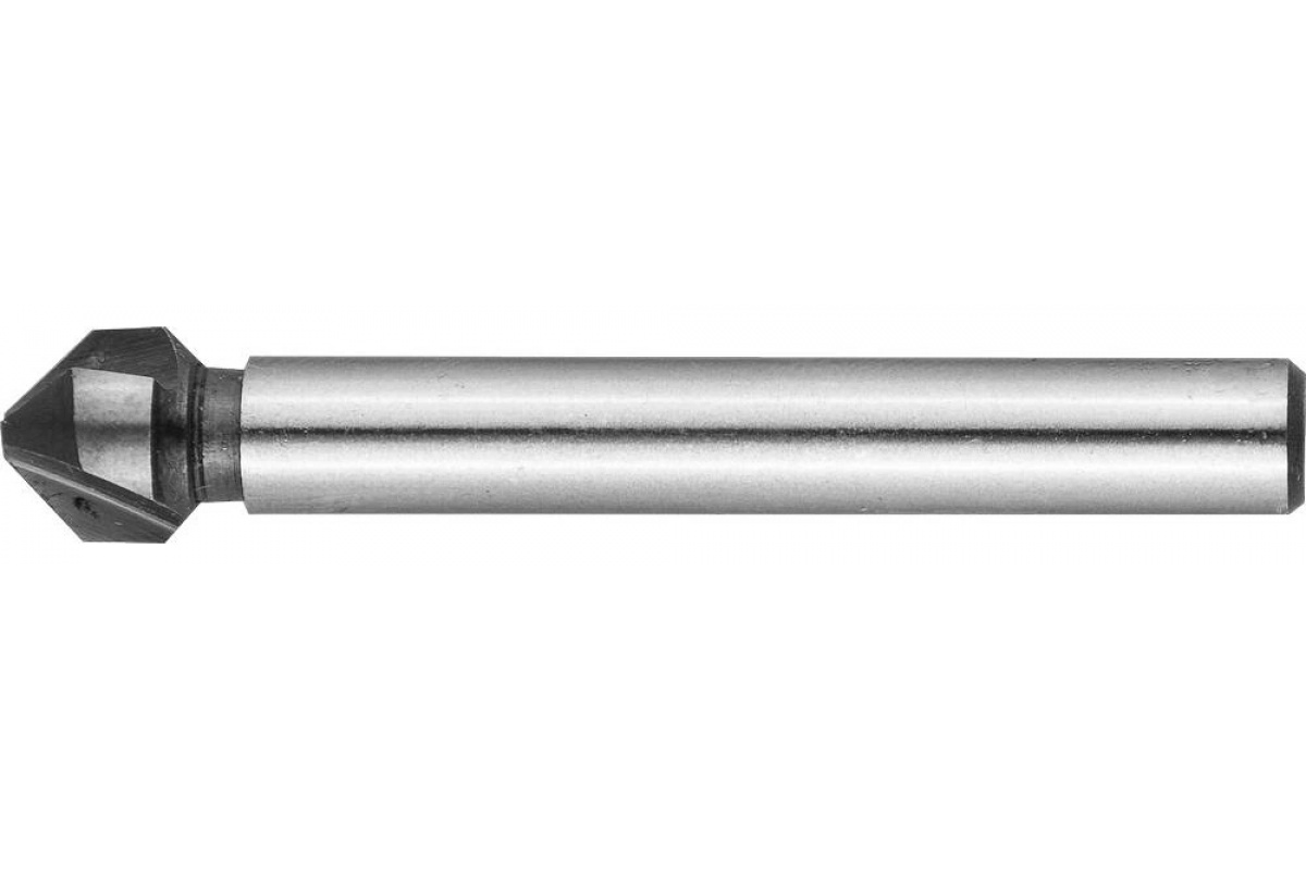 Зенкер конусный для раззенковки, М3, D-6.3 x 45 мм, ЗУБР, 987-07636