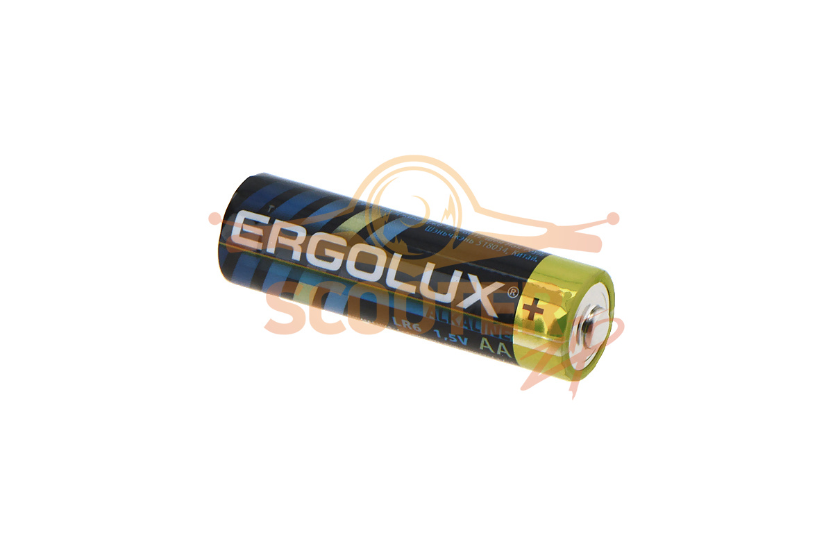 Батарейка Ergolux 1.5В, LR06, Alkaline, 851-3142