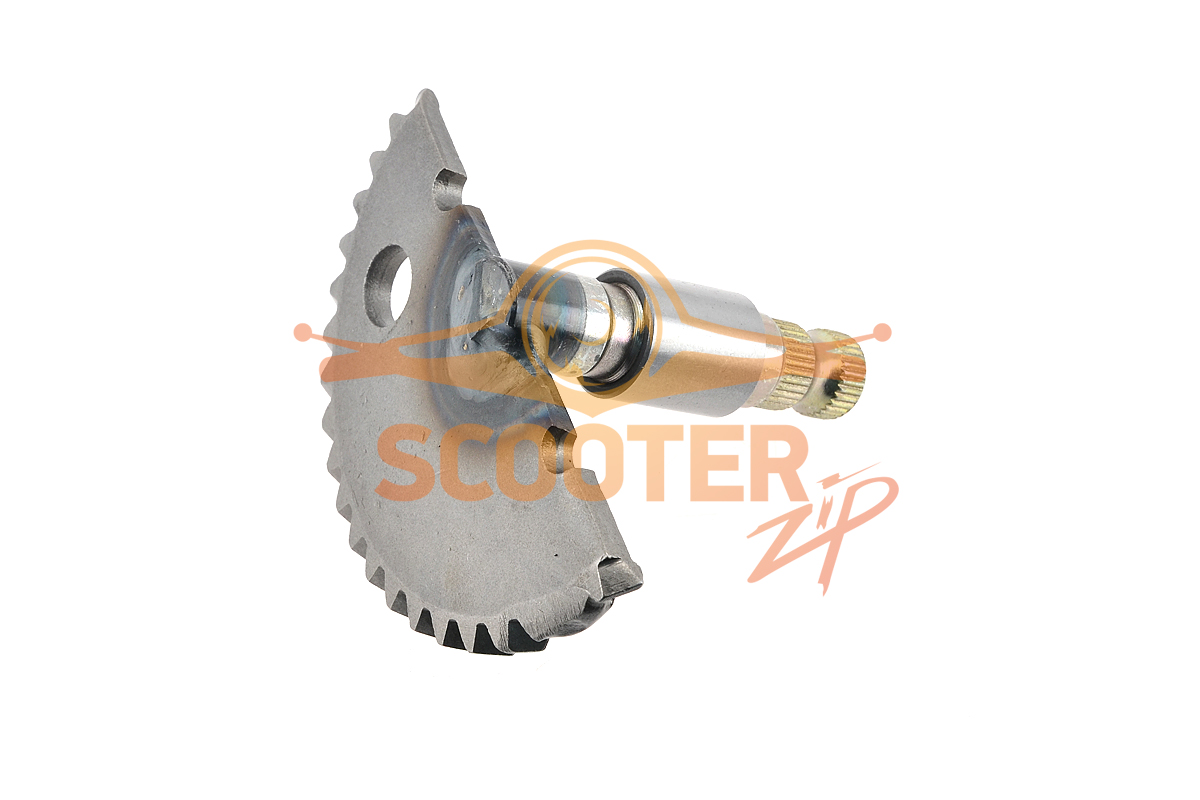 Зубчатый сектор кикстартера для скутера с двигателем 4T 139QMB 50сс (колесо 12'') (стандартн. 55mm) голый MVH, 893-00173