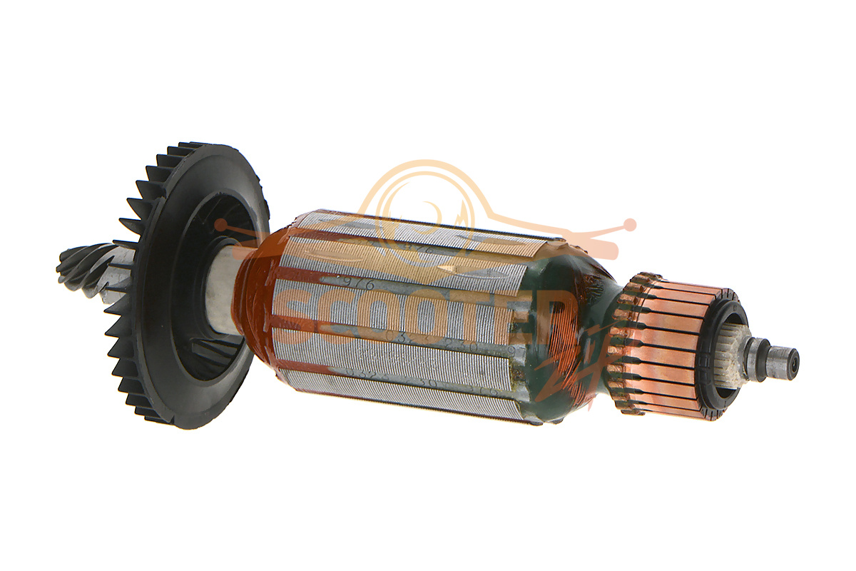 Ротор (Якорь) 230В (L-151.5 мм, D-35 мм, 7 зубов, наклон влево), 310009760