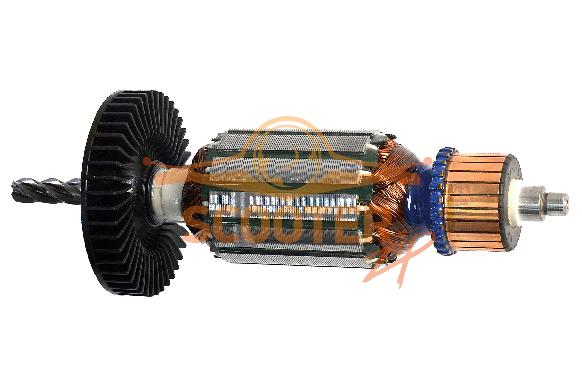 Ротор (Якорь) 230V (L-151 мм, D-35 мм, 4 зуба, наклон вправо) Metabo, 310010430