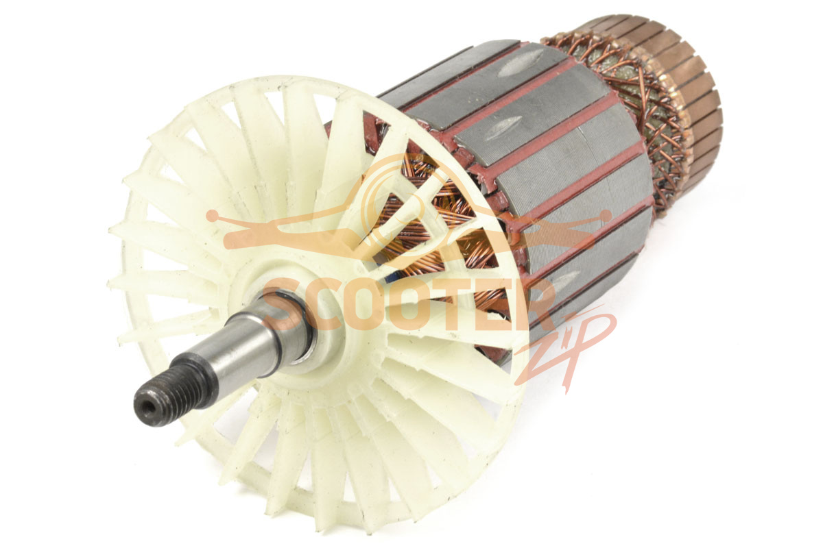 Ротор (Якорь) REBIR LSM2-230 0310001265 (L-193 мм, D-53.5 мм, резьба М8 (шаг 1.0 мм)), LSM2-230.02.00.00-01