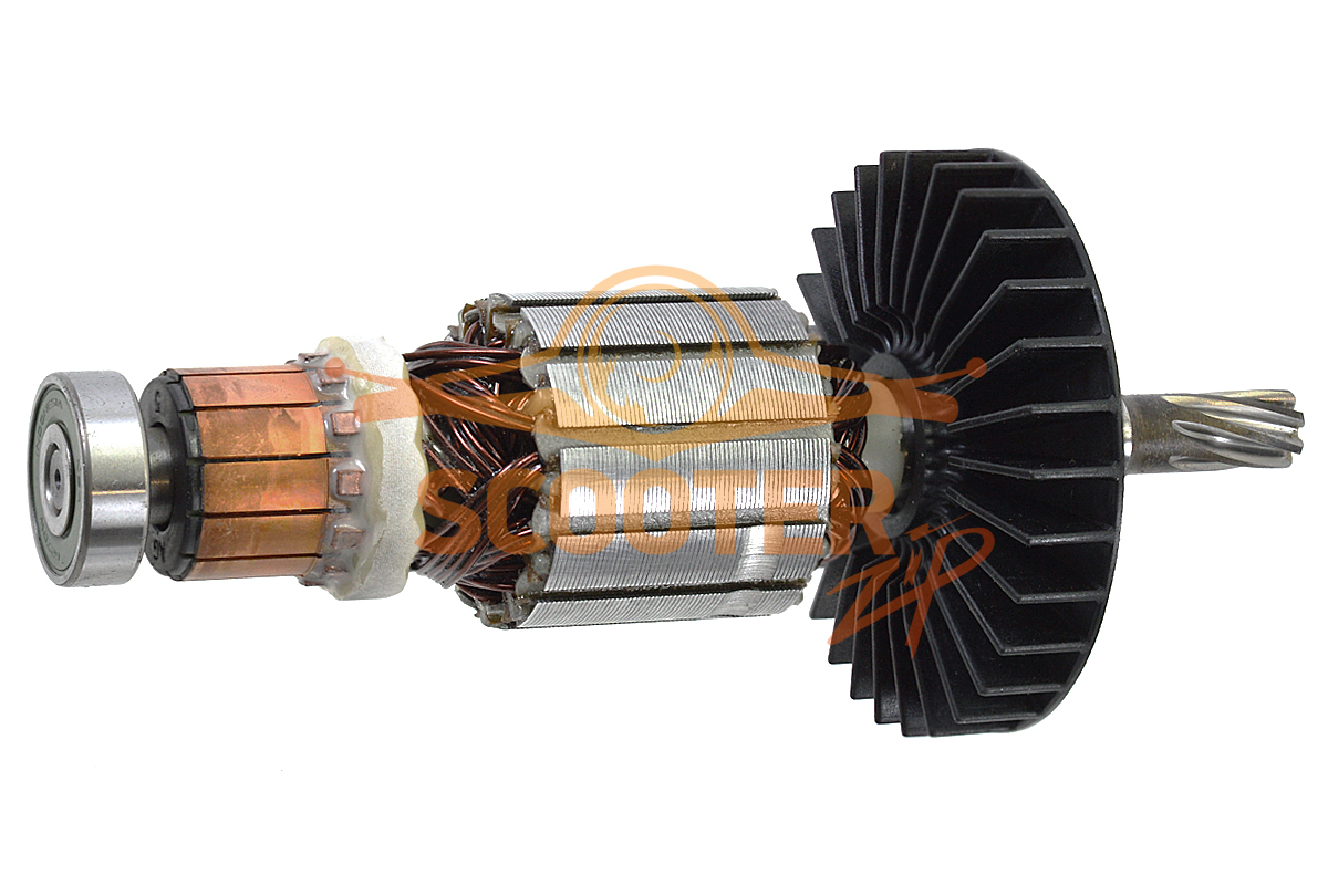 Ротор (Якорь) (L-142 мм, D-35 мм, 7 зубов, наклон вправо) Makita 519226-8, 519226-8