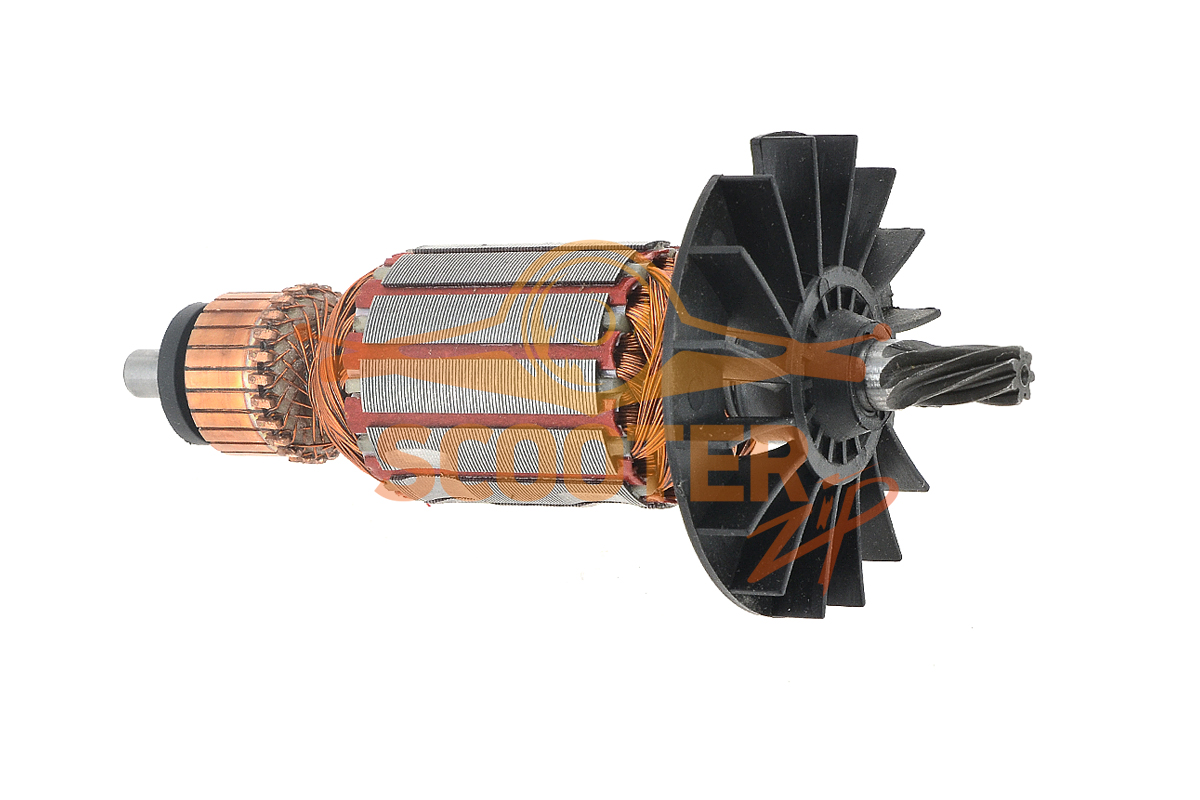 Ротор (Якорь) КДС (L-137 мм, D-35 мм, 7 зубов, наклон влево), N000-016-414