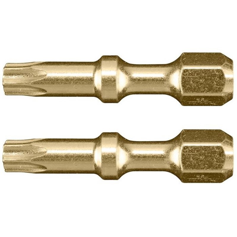 Бита (насадка) Makita T25 Impact Gold Shorton, 30 мм, E-form (MZ), 2 шт., B-42276