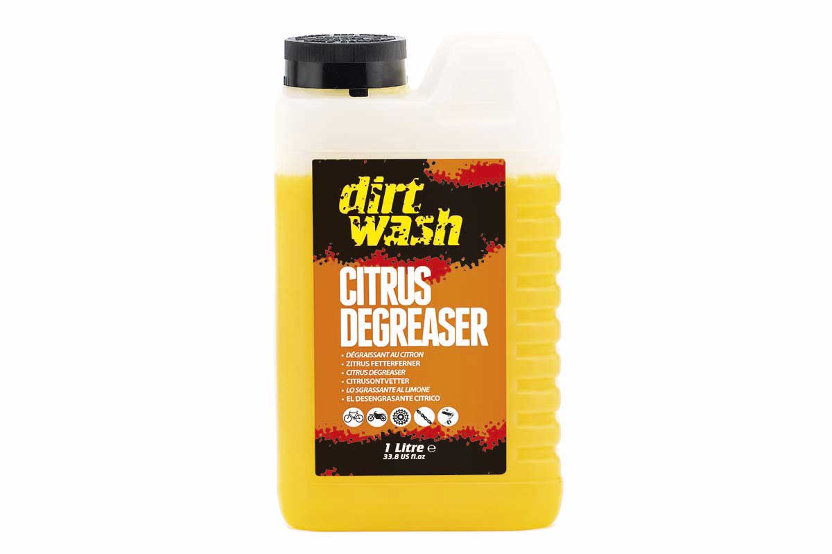 Очиститель для цепи и переключателя DIRTWASH CITRUS DEGREASER жидкий 1л WELDTITE (Англия), 7-03022