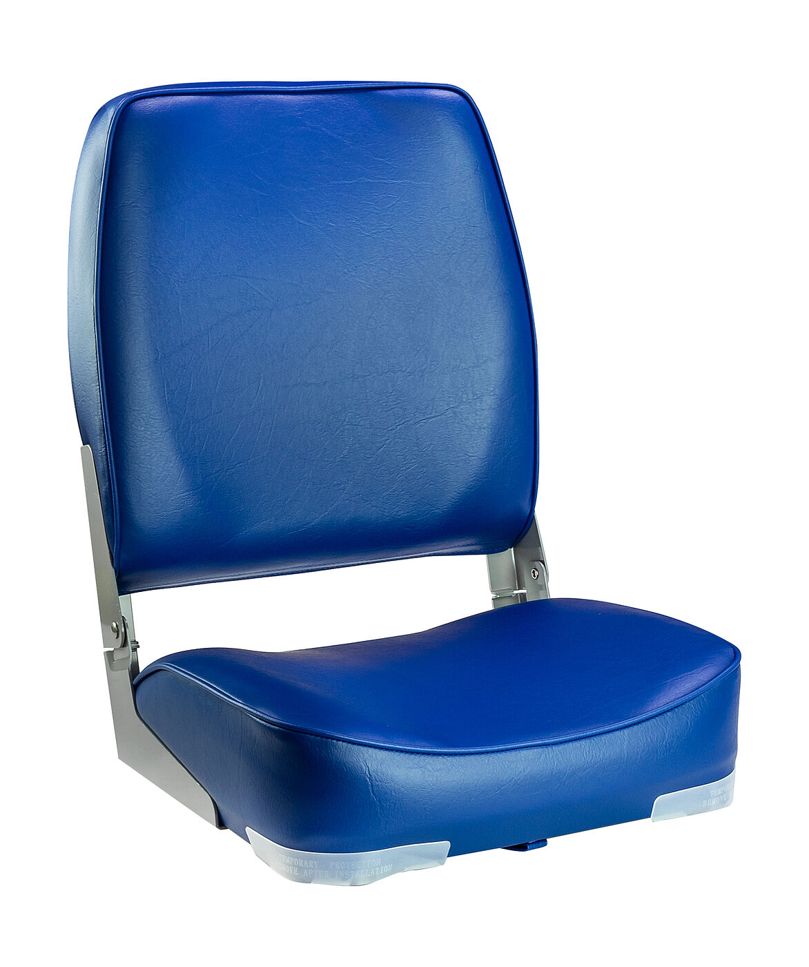 Кресло мягкое складное, высокая спинка, обивка винил, цвет синий, Marine Rocket, 889-7706