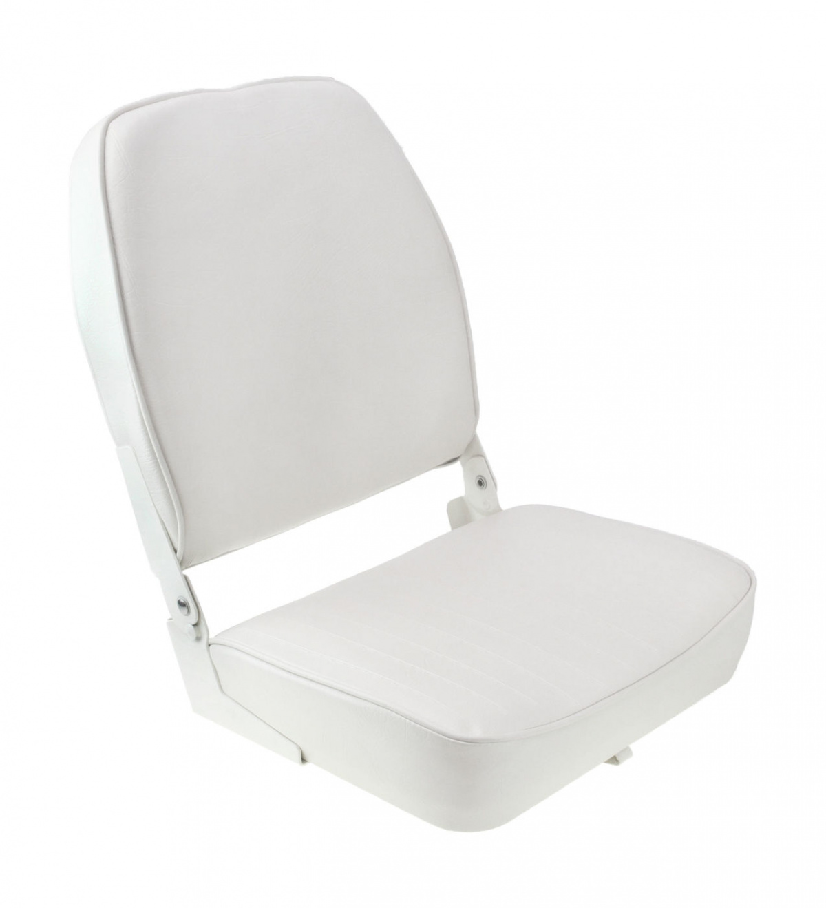 Кресло складное мягкое ECONOMY с высокой спинкой, белое, 889-7744