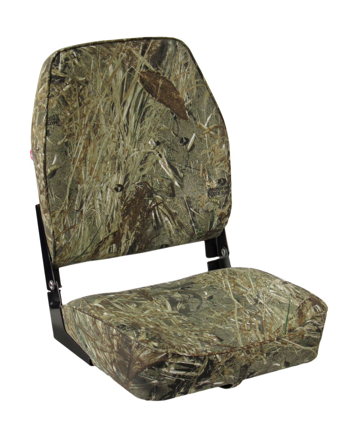 Кресло складное мягкое ECONOMY с высокой спинкой, обивка камуфляжная ткань, 889-7745