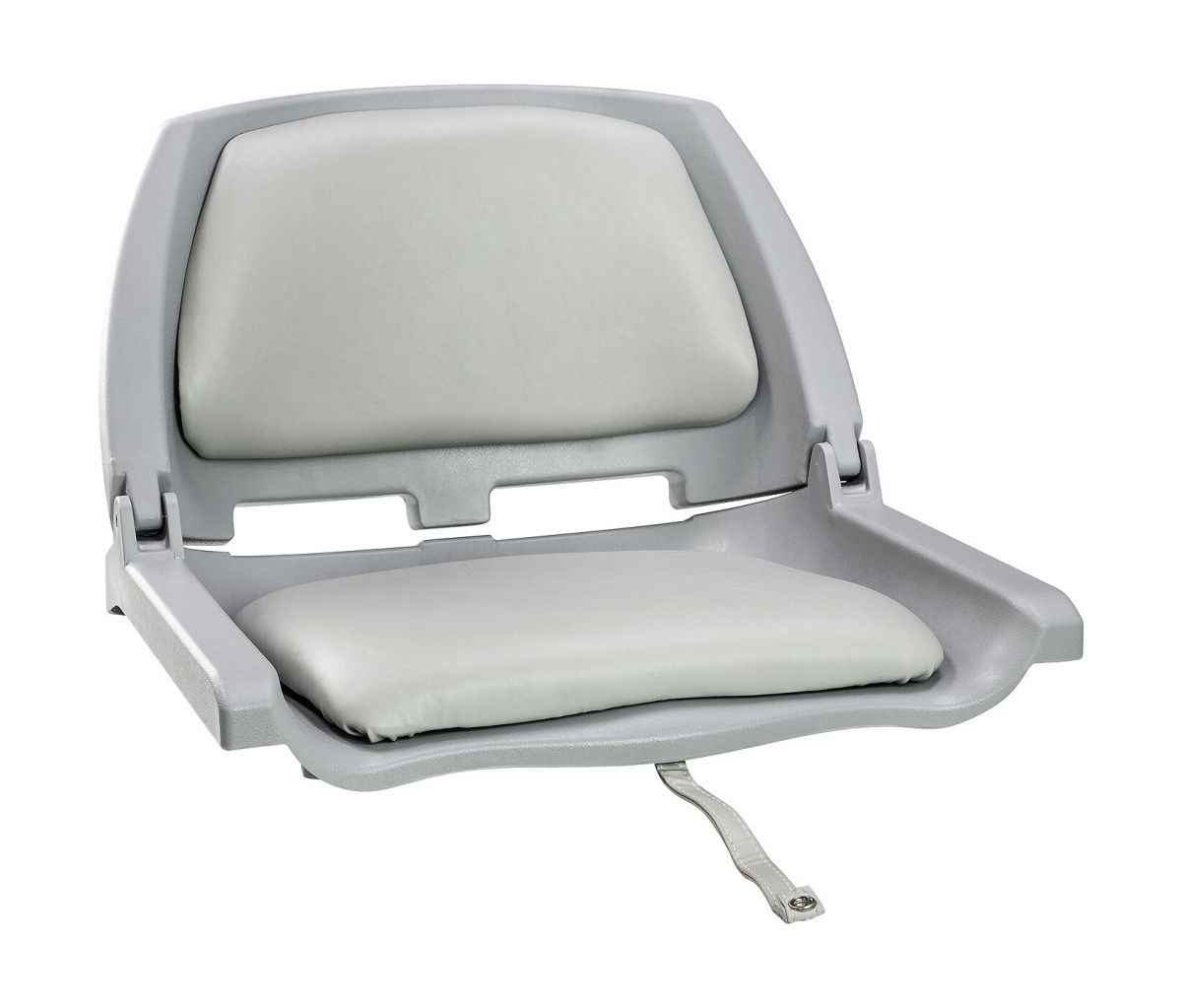 Кресло складное мягкое TRAVELER, цвет серый/серый, 889-7773