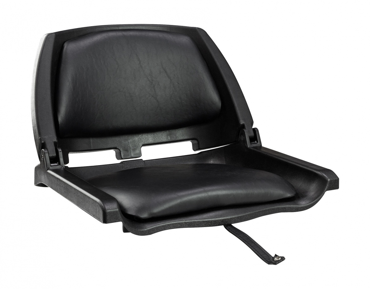Кресло складное мягкое TRAVELER, цвет черный/черный, 889-7778