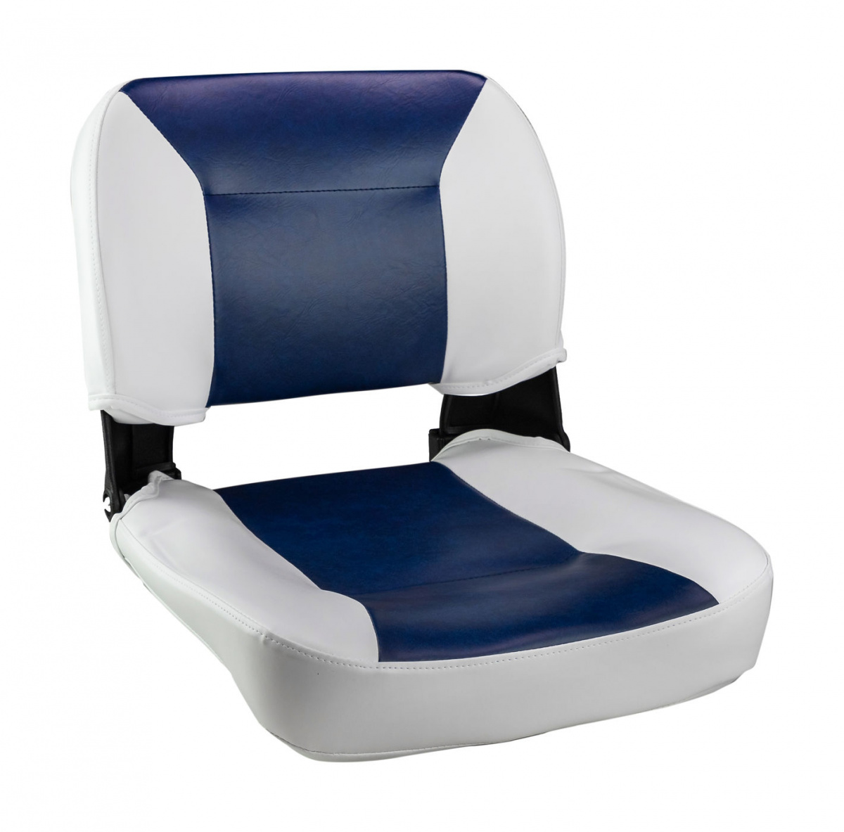 Кресло складное, цвет белый/синий, 889-7783